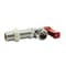 Thrifco Plumbing 1/2 Inch Quarter Turn Washing Machine Valve- Long Shank, RED,  6415155 - alternate 3